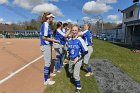 Softball vs Babson  Wheaton College Softball vs Babson College. - Photo by Keith Nordstrom : Wheaton, Softball, Babson, NEWMAC